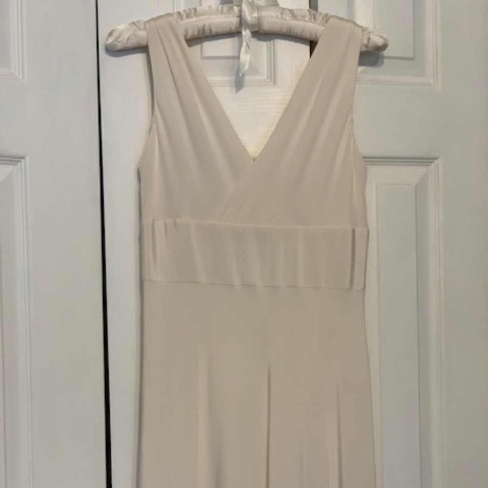 Lovely J. Crew Wedding Gown Silk dress